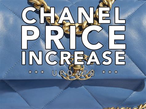 chanel us price increase 2020|Chanel Price Increase 2020: The New U.S. Prices .